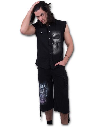 Szerezzen magának örömet ezzel a Dedoles darabbal Férfi háromnegyedes nadrág Mennyek motívummal